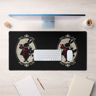 Alice in Wonderland White Rabbit boek Bureaumat