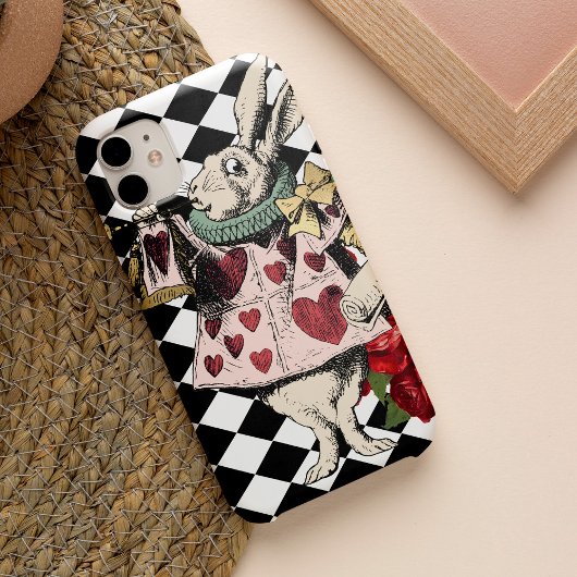 Alice in Wonderland White Rabbit Case-Mate iPhone Case