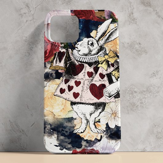 Alice in Wonderland White Rabbit Case-Mate iPhone Case