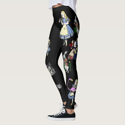 Alice in Wonderland White Rabbit Cheshire Cat Leggings (Links)