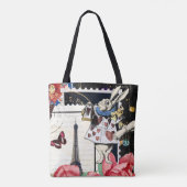 Alice in Wonderland White Rabbit Draagtas (Achterkant)