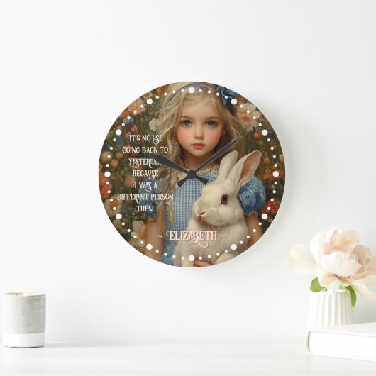 Alice in Wonderland  White Rabbit Grote Klok (Huis)
