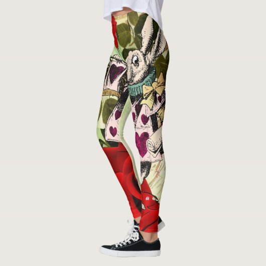 Alice in Wonderland White Rabbit Leggings (Links)