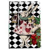  Alice in Wonderland White Rabbit Medium Cadeauzakje (Achterkant)