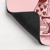 Alice in Wonderland White Rabbit Muismat (Hoek)