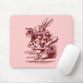 Alice in Wonderland White Rabbit Muismat (Met muis)