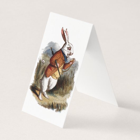 Alice in Wonderland White Rabbit Personnaliser la (Front)