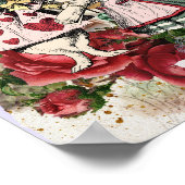 Alice in Wonderland White Rabbit Poster (Hoek)