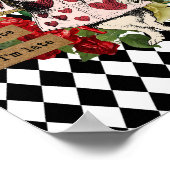  Alice in Wonderland White Rabbit Poster (Hoek)
