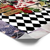 Alice in Wonderland White Rabbit Poster (Hoek)