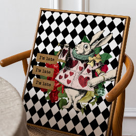  Alice in Wonderland White Rabbit Poster