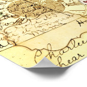  Alice in Wonderland White Rabbit Poster (Hoek)