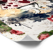 Alice in Wonderland White Rabbit Poster (Hoek)