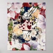 Alice in Wonderland White Rabbit Poster (Voorkant)