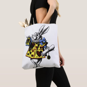 Alice in Wonderland White Rabbit Shirt Draagtas