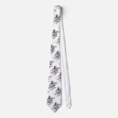Alice in Wonderland White Rabbit Stropdas (Voorkant)
