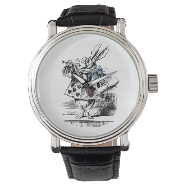  Alice in Wonderland White Rabbit Watch Horloge (Voorkant)
