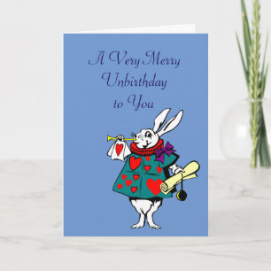 Alice in Wonderland: Witte Konijn Kaart