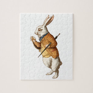 Alice in Wonderland - Witte Konijn Legpuzzel