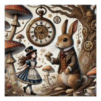 Alice in Wonderland witte konijn