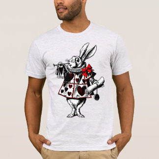 Alice In Wonderland Witte Konijn Shirt
