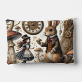 Alice in Wonderland Witte Konijn thee Kunst Etui (Achterkant)