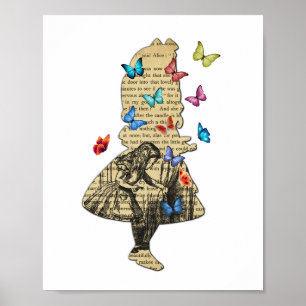 Alice in Wonderland -  Wonderland Book Poster