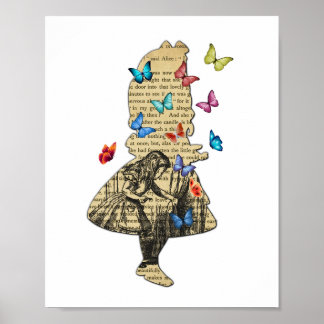 Alice in Wonderland - Wonderland Book Poster