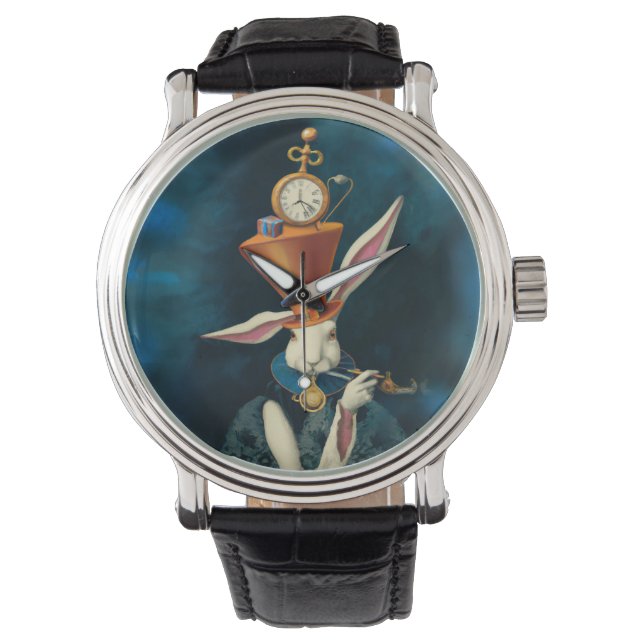 Alice in Wonderlands, White Rabbit eWatch Horloge (Voorkant)