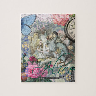 Alice Klassieke Wonderland Dodo Tenniel Kunst Legpuzzel
