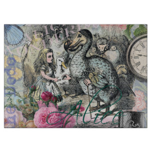 Alice Klassieke Wonderland Dodo Tenniel Kunst Snijplank