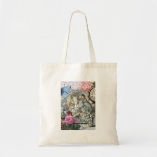 Alice Klassieke Wonderland Dodo Tenniel Kunst Tote Bag