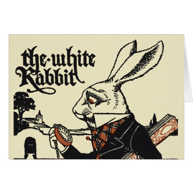 Alice Lapin Blanc Classique Wonderland  (Devant horizontal)