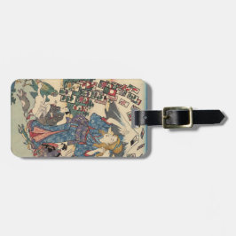 Alice Lost in Japan | Ukiyo-e Floating Wonderland Bagagelabel