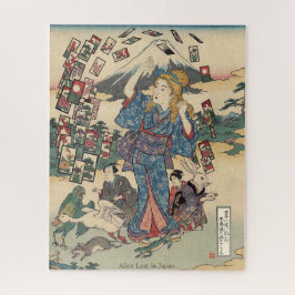 Alice Lost in Japan | Ukiyo-e Floating Wonderland Legpuzzel
