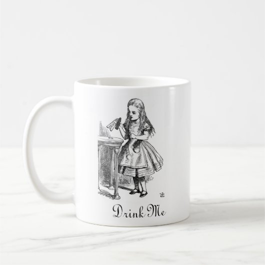 Alice "me boivent" tasse (Gauche)