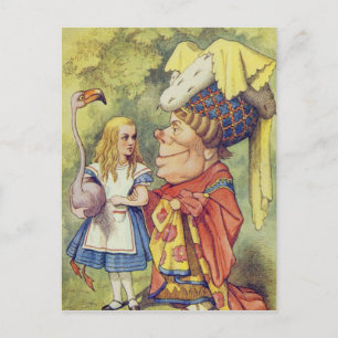 Alice met de Duchess Briefkaart