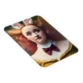 Alice met de witte konijnenaar magneet (Rechterzijde)