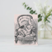 Alice met Dinah Briefkaart (Staand voorkant)