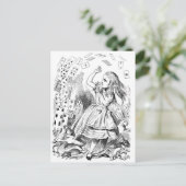 Alice met kaarten (Staand voorkant)