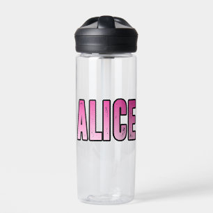 Alice naam waterfles