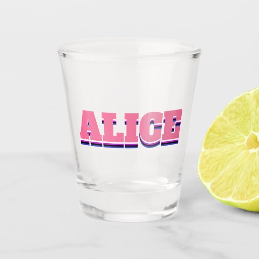 Alice Nom Verre de tir (Devant)