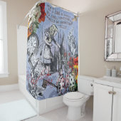 Alice nonsense rideau merveilleux - Bleu (En situation)