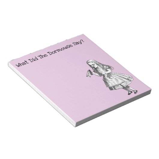 Alice Notitieblok (Schuin)