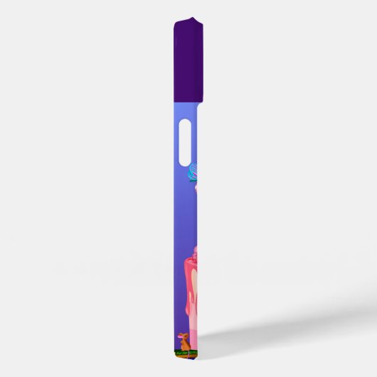 Alice on Birthday Cake wonderland kunst Case-Mate iPhone Case (Achterkant / Rechts)