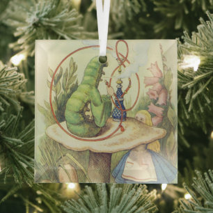 Alice ontmoet de Caterstyle Glas Ornament