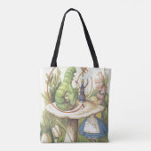 Alice ontmoet de Caterstyle Tote Bag (Achterkant)