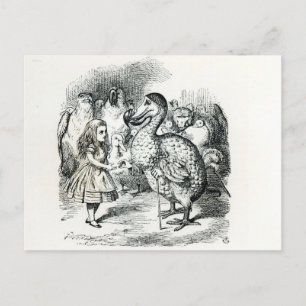 Alice ontmoet de Dodo Briefkaart