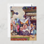 Alice ontmoet de Duchess en de Pic Baby Briefkaart (Voorkant / Achterkant)