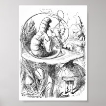 Alice ontmoet het Poster Caterstyle